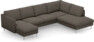 Madison Lux - 2-sits soffa med schäslong vänster och divan höger - Beige