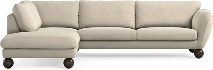 Madison, 3-sits soffa med divan vänster