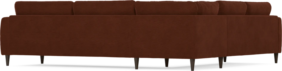 Bridge - Hörnsoffa, 2+3-sits - Orange