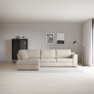 Friday - 2,5-sits soffa med divan vänster - Beige