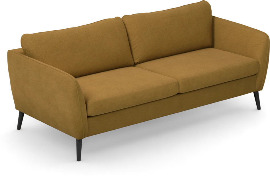 County - 2,5-sits soffa - Gul