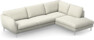 Madison Lux - 3-sits soffa med divan höger - Vit