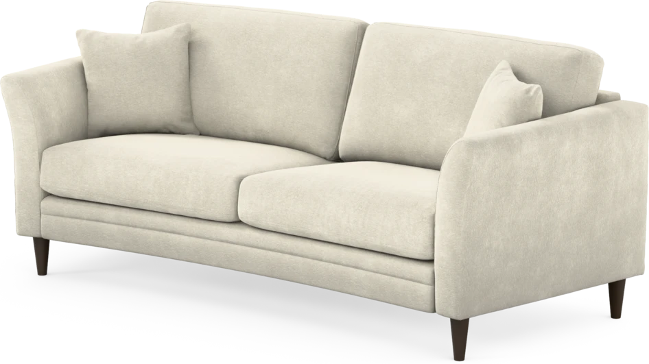 Eden - 2,5-sits soffa svängd - Vit