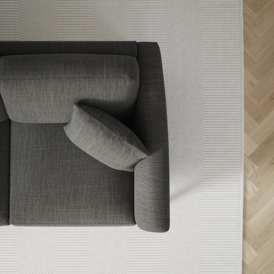 Eden - 3-sits soffa - Grå