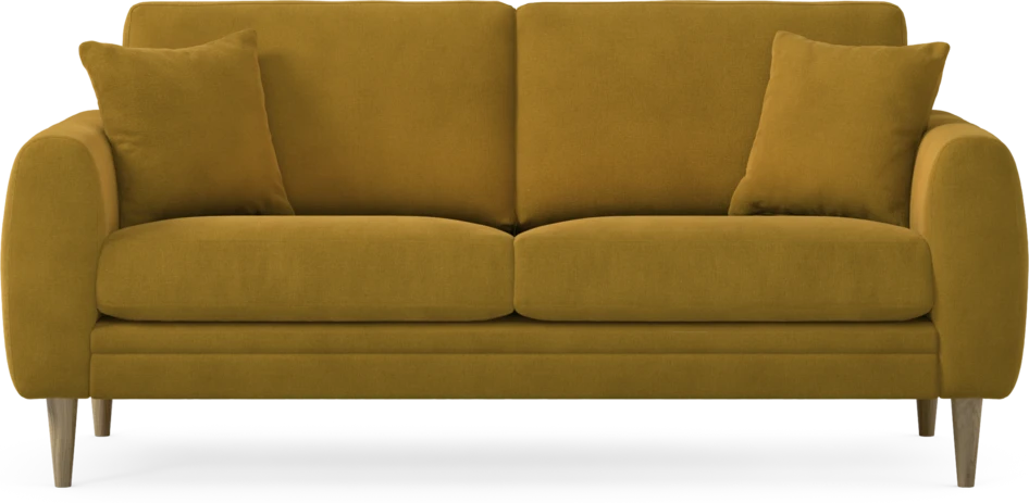 Eden - 2,5-sits soffa - Gul