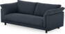 Cherrie - 2,5-sits soffa, hel dyna, fast klädsel - Blå