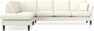 Eden - 3-sits soffa med divan - Vit