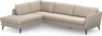 County - 2,5-sits soffa med divan vänster - Beige