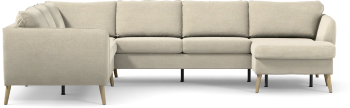 County, Hörnsoffa, 2+3-sits med schäslong höger