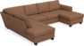 Friday - 3-sits soffa med divan vänster och schäslong höger - Orange