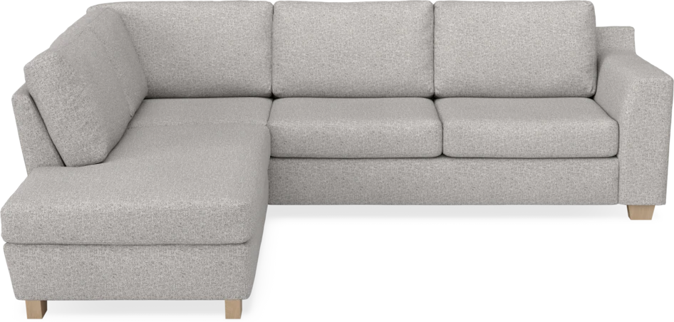 Friday - 2,5-sits soffa med divan vänster - Vit