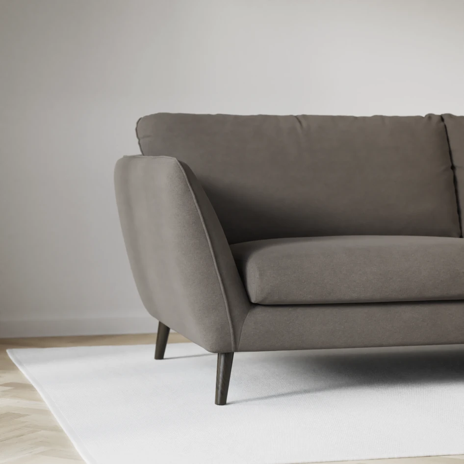 Madison Lux - 2-sits soffa med divan vänster och höger - Beige