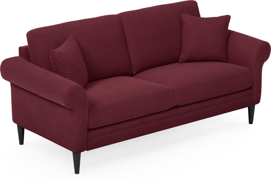 Eden - 2,5-sits soffa - Röd