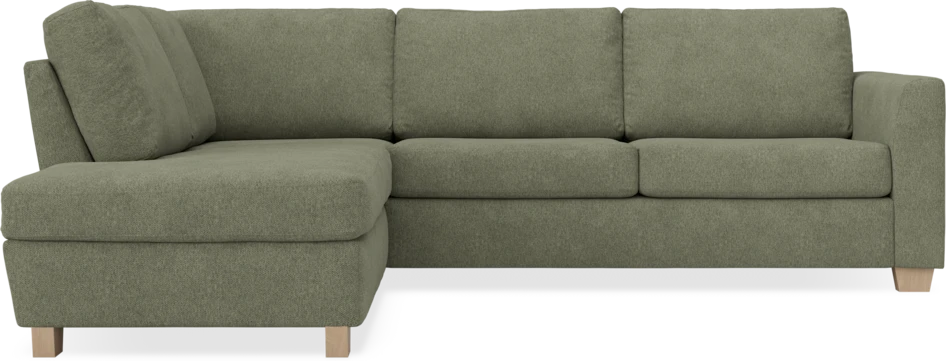 Friday - 2,5-sits soffa med divan vänster - Vit