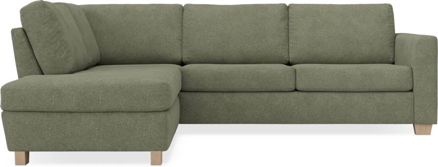 Friday - 2,5-sits soffa med divan vänster - Vit