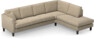 Eden - 3-sits soffa med divan - Beige