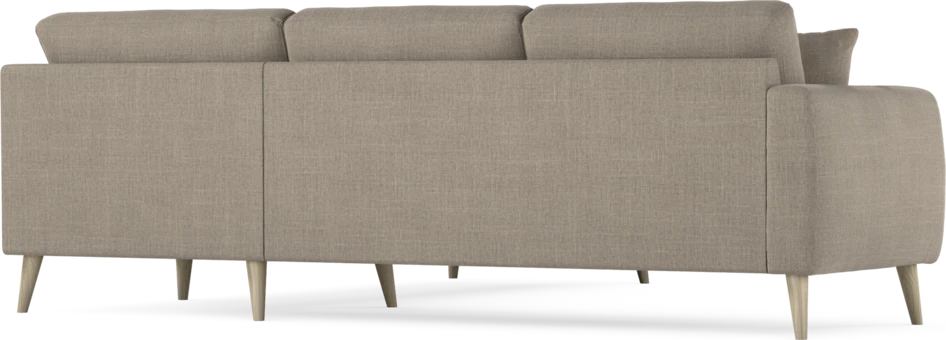 Eden - Hörnsoffa, 2,5+2,5-sits - Beige