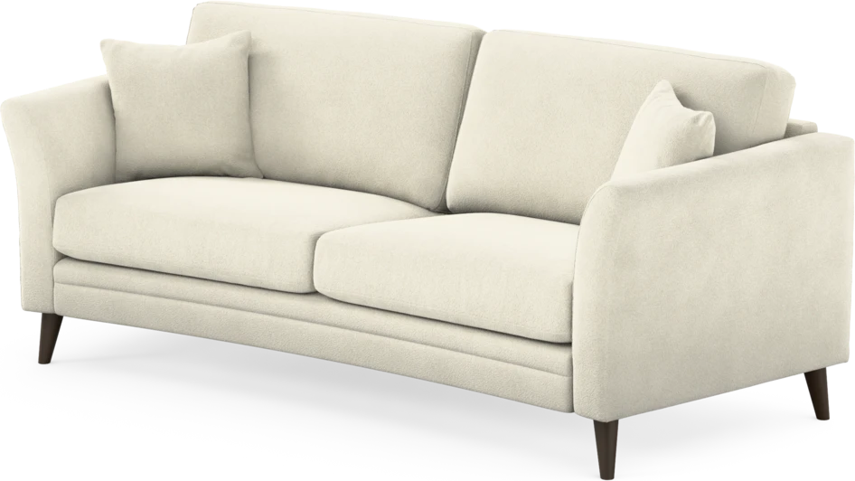 Eden - 2,5-sits soffa svängd - Vit