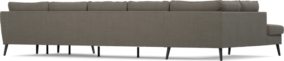 County - 4-sits soffa med divan vänster och schäslong höger - Grå