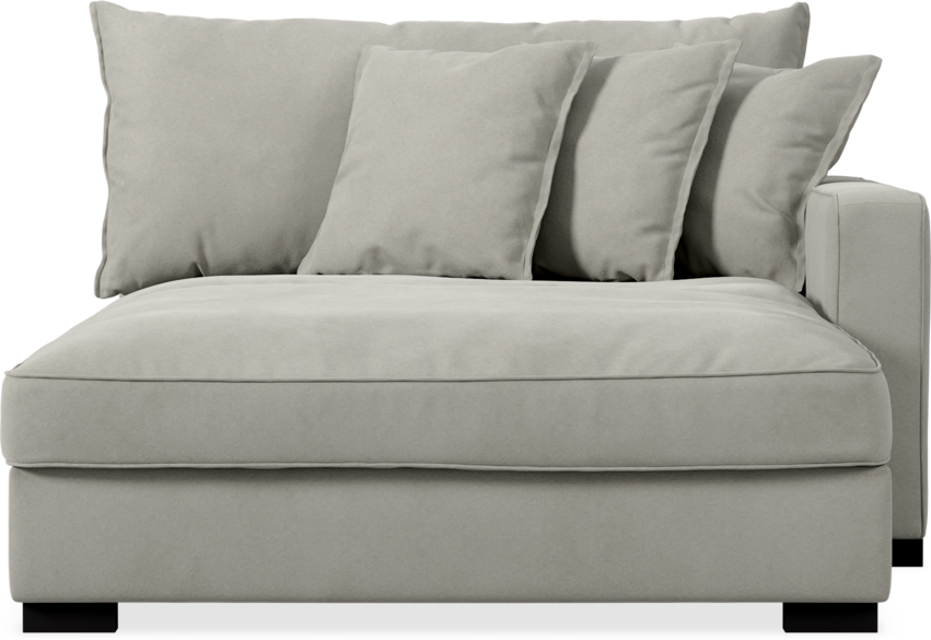 Rossi - Schäslong XL höger - Grå