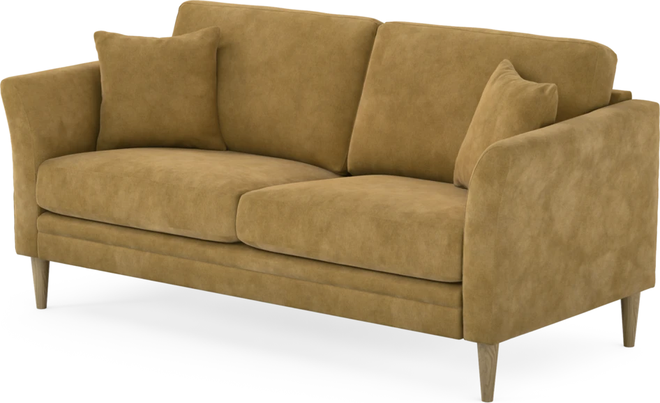 Eden - 2,5-sits soffa - Gul