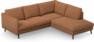 Madison Lux - 2-sits soffa med divan höger - Orange