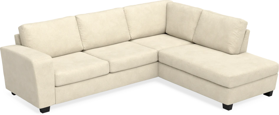 Friday - 2,5-sits soffa med divan höger - Beige