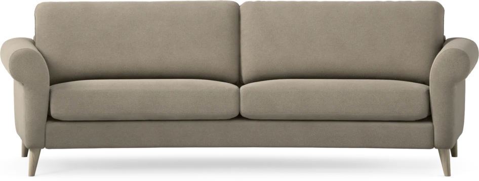 Bridge - 3-sits soffa svängd - Beige