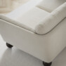 Madison Lux - 3-sits soffa med divan höger - Vit