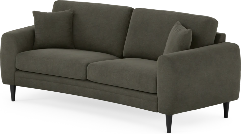 Eden - 2,5-sits soffa svängd - Grå