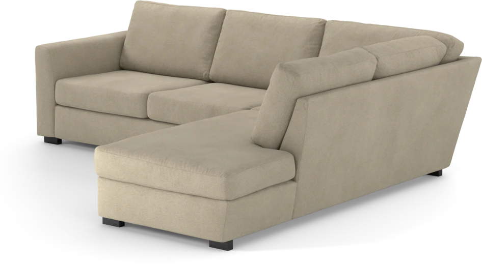 Friday - 2,5-sits soffa med divan höger - Beige