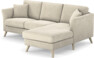 Eden - 2-sits soffa med schäslong - Beige