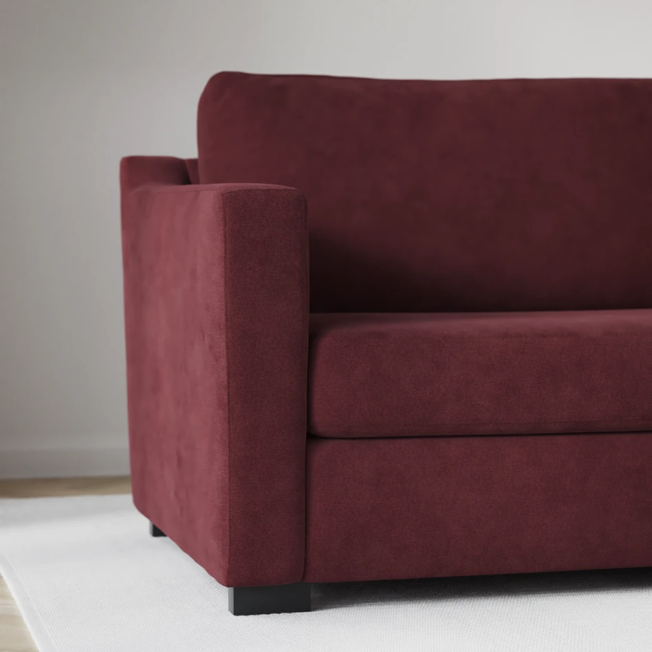 Friday - 3-sits soffa med schäslong vänster och divan höger - Rosa