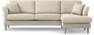 Eden - 2,5-sits soffa med schäslong - Beige