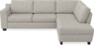 Friday - 2,5-sits soffa med divan höger - Beige