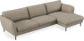 Madison - 3-sits soffa med schäslong höger - Beige