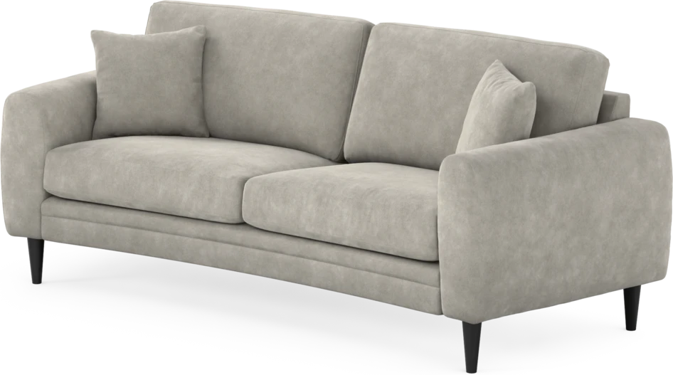 Eden - 2,5-sits soffa svängd - Grå
