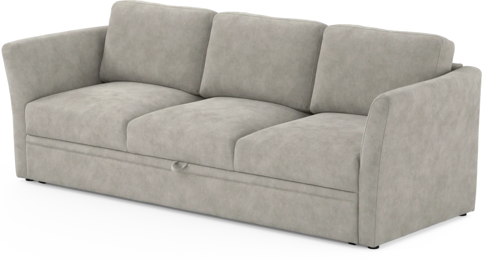 Öland - Bäddsoffa 3-sits, längsbäddad - Grå