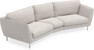 Madison - 3-sits soffa svängd, 90 cm - Grå