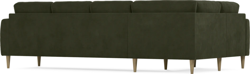 Eden - Hörnsoffa, 1+3-sits - Grön