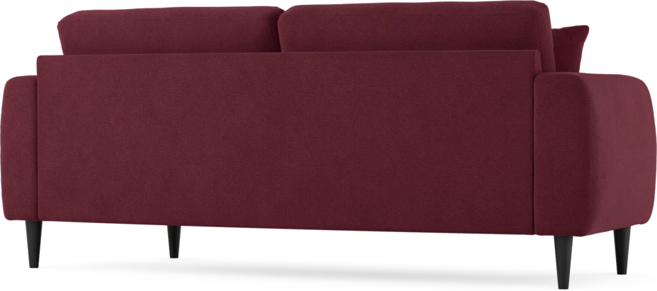 Eden - 2,5-sits soffa svängd - Röd