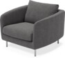 Madison Lux - Fåtölj, 70 cm - Grå