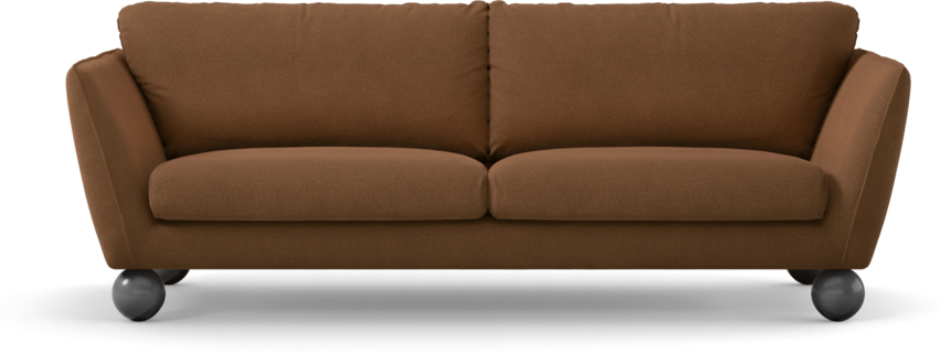 Madison Lux - 3-sits soffa - Brun