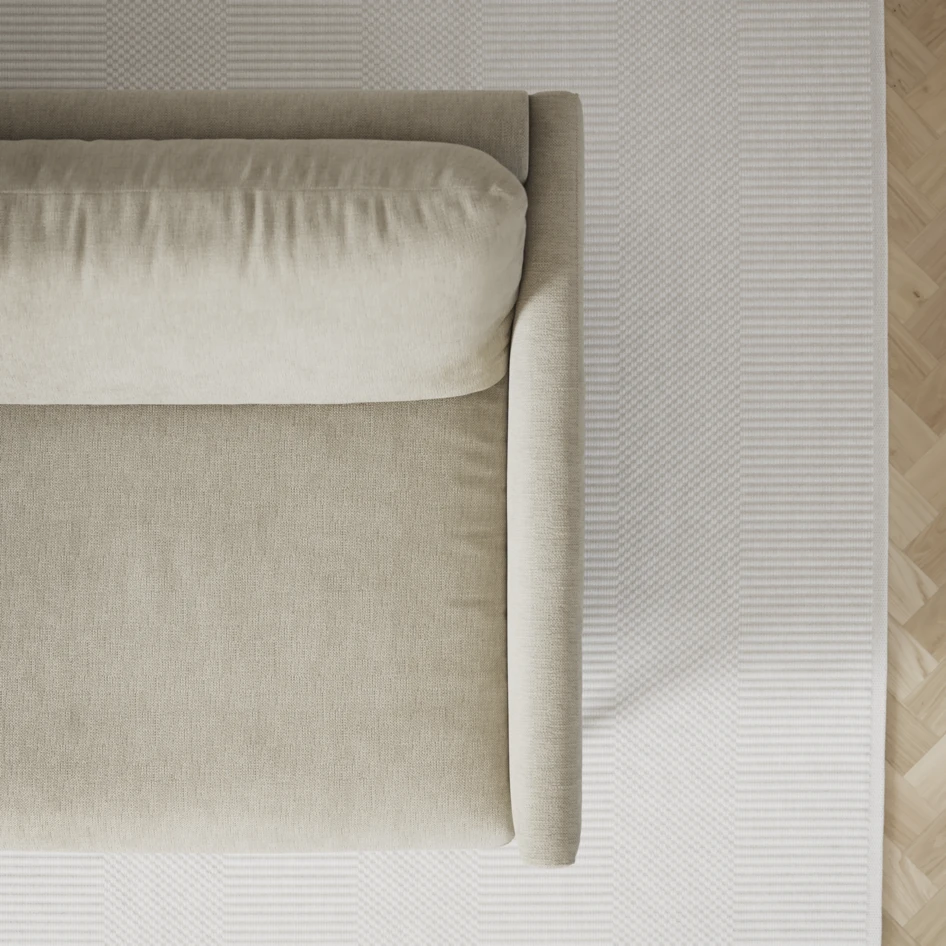 Madison Lux - Hörnsoffa med schäslong höger - Beige