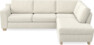 Friday - 2,5-sits soffa med divan höger - Vit