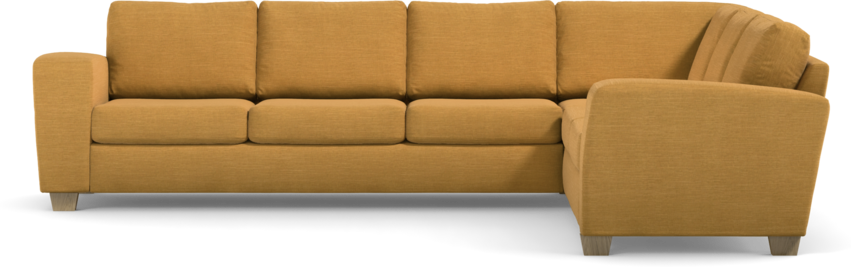 Friday - Hörnsoffa, 3+2-sits - Gul