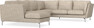 Madison - Hörnsoffa med schäslong vänster - Beige