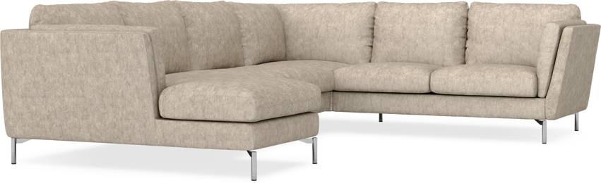 Madison - Hörnsoffa med schäslong vänster - Beige
