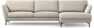 Madison - 3-sits soffa med schäslong höger - Beige