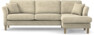 Eden - 2,5-sits soffa med schäslong - Beige